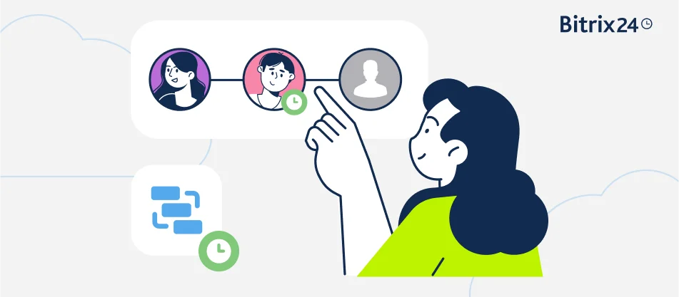 Processus d'entreprise dans Bitrix24 : attendre la saisie de l'utilisateur 